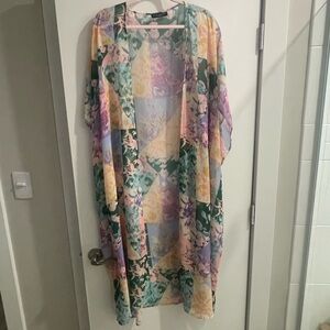 Floral Multicolor Kimono